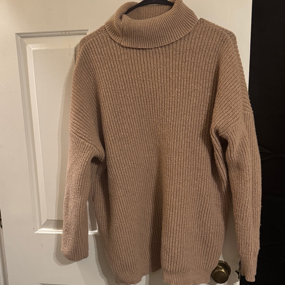 Cozy Blush Pink Maurices Turtleneck Sweater
